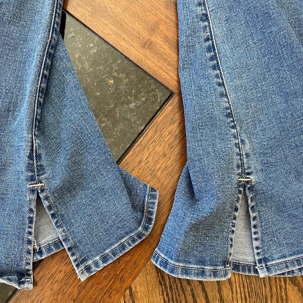 Hudson Heidi High Rise Flare Jeans Bubbly Light Wash Denim 27 - Picture 8 of 8